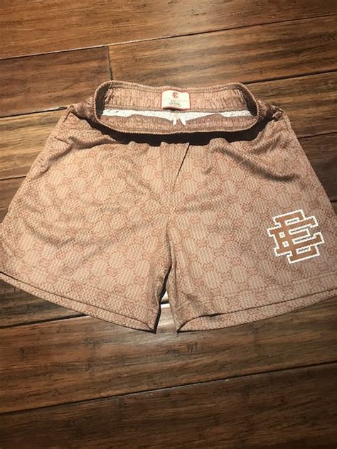 gucci shorts sale|eric emanuel gucci brown shorts.